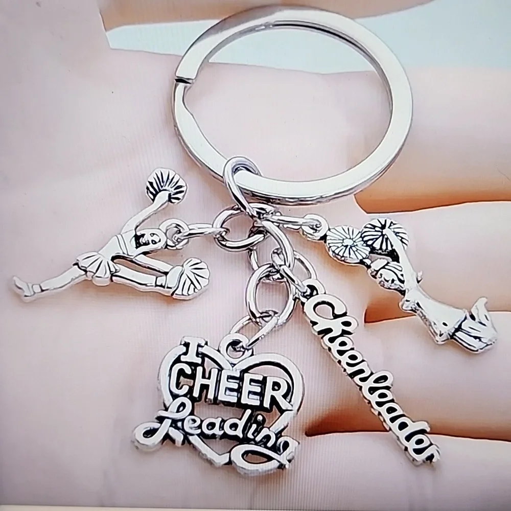 Cheerleader keychain Bag Charm